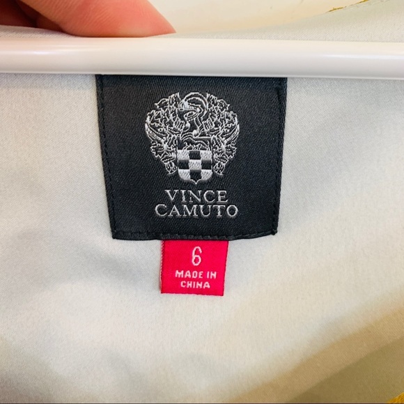 Vince Camuto Multi Color Chevron Sleeveless Maxi Dress NWT $148 - Picture 3 of 12